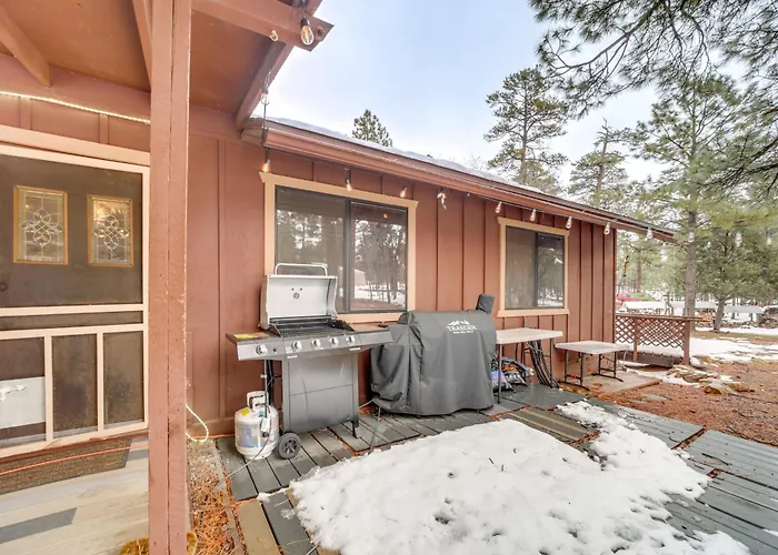 2 Fire Pits & Covered Deck: In Happy Jack!
